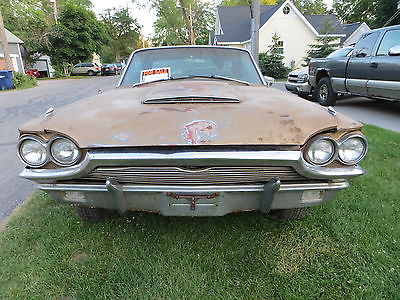 Ford : Thunderbird Base Hardtop 2-Door 1964 ford thunderbird for parts or restoration no reserve