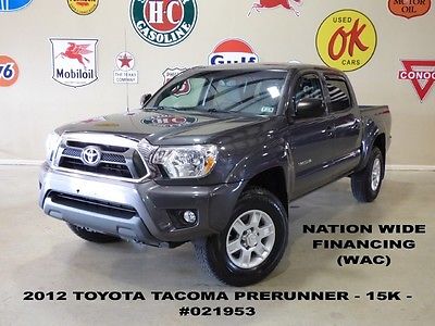 Toyota : Tacoma PreRunner SR5 4X2 BACK-UP CAM,B/T,16IN WHLS! 12 tacoma double cab prerunner sr 5 4 x 2 back up cam b t 16 in whls 15 k we finance