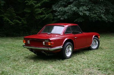 Triumph : TR-6 Factory Hardtop and Overdrive