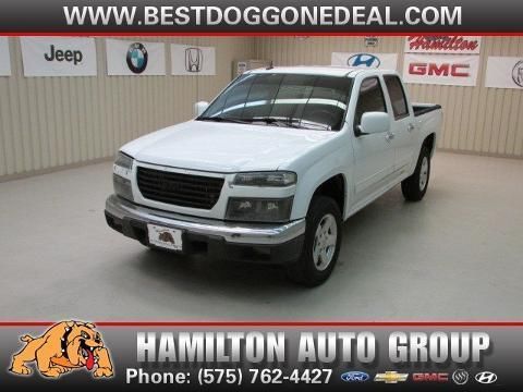 2012 GMC CANYON 4 DOOR CREW CAB SHORT BED TRUCK