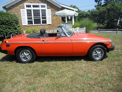 MG : MGB CONVERTABLE 1980 mgb real fine condition convertable