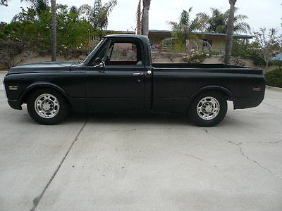 Chevrolet : Other Pickups RAT ROD CUSTOMIZED CALIFORNIA 72 CHEVY SHORTBED PICKUP RAT ROD SHOP TRUCK SWB