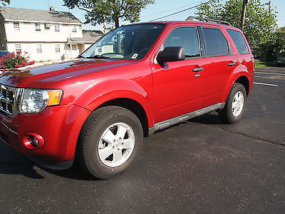 Ford : Escape XLT Sport Utility 4-Door 2012 ford escape xlt suv 3.0 l v 6 dark red low mileage excellent condition