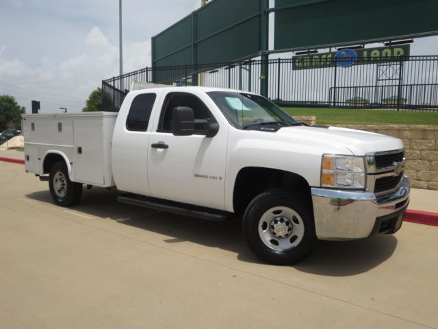 Chevrolet : Silverado 2500 2WD Ext Cab TEXAS OWN 2009 CHEVY 2500HD 0NE OWNER UTILITY TRUCK WITH LIFT GATE WITH 31 SVC