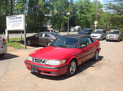 Saab : 9-3 Base Convertible 2-Door 1999 saab 9 3 base convertible 2 door 2.0 l