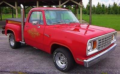 Dodge : Other Pickups Lil Red Express 1978 dodge lil red express pickup rust free and restored
