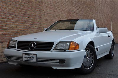 Mercedes-Benz : 300-Series LOW MILES 1992 mercedes benz 500 sl roadster low miles california car near new