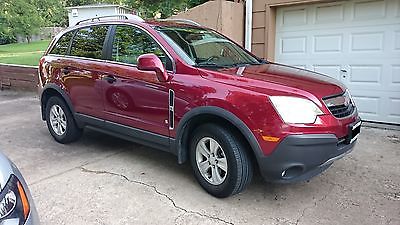 Saturn : Vue XE Sport Utility 4-Door 2009 saturn vue xe red awd 3.5 l v 6 low miles sunroof tow package