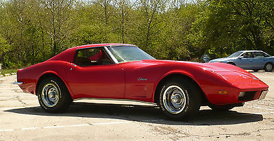 Chevrolet : Corvette 1973 corvette with 78 k original miles beautiful numbers matching car