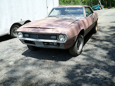 Chevrolet : Camaro 1968 68 camaro matching s 350 4 speed 12 bolt posi tach dash barn find