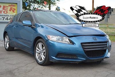 Honda : CR-Z Base Hatchback 2-Door 2011 honda cr z repairable salvage wrecked damaged fixable save
