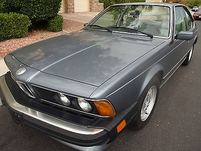 BMW : 6-Series COUPE 1987 bmw l 6 coupe all original shape