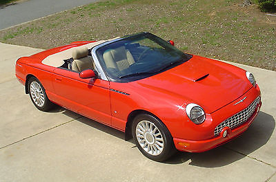 Ford : Thunderbird Premium 2-Door Convertible  Premium Roadster + Hardtop + Optional Light Sand Interior Pkg. (8,840 miles)