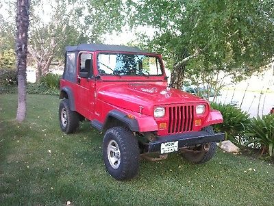 Jeep : Wrangler YJ 1994 jeep wrangler yj 4 cyl 5 speed