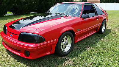 Ford : Mustang GT Hatchback 2-Door 1992 mustang gt w 80 k extremely fast meticulously maintained no expense spared