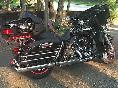 Harley-Davidson : Touring 2013 harley davidson ultra classic firefighter special edition