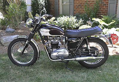 Triumph : Bonneville TERRIFIC 1967 TRIUMPH BONNEVILLE T120R MOTORCYCLE