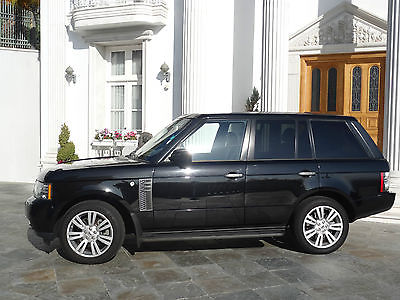 Land Rover : Range Rover HSE Sport Utility 4-Door Range Rover HSE LUX 2011 - One owner Like New.    Great Condition