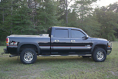 Chevrolet : Silverado 2500 LT Cab & Chassis 4-Door 2002 chevrolet silverado lt 4 x 4 2500 hd 6.6 tr turbo duramax 4 door crewcab