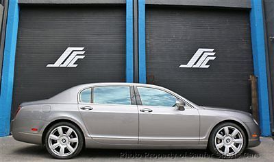 Bentley : Continental Flying Spur 4dr Sedan AWD 06 bentley spur silver tempest grey leather navigation financing availabletrades