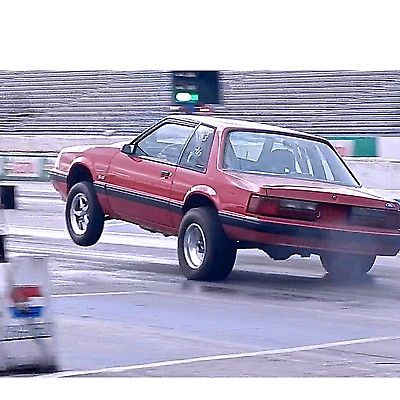 Ford : Mustang lx 1989 ford mustang lx notchback 363 stroker dart block drag race car