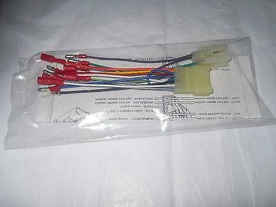 WIRING HARNESS RECEIVER WIRING ADAPTTOYOTA TERCEL/PASEO 12070, 1