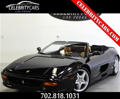 Ferrari : 355 1998 Ferrari F355 F1 Spider 1998 ferrari f 355 f 1 spider black tan well maintained trades welcome las vegas