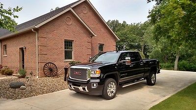 GMC : Sierra 2500 Denali GMC Sierra Denali 2500 HD Crew Cab 4x4 Duramax 6.6L Turbo Diesel 377 Low Miles