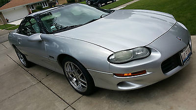 Chevrolet : Camaro Z28 Coupe 2-Door Silver, fully loaded, t-tops, v8, excellent condition, SLP exhaust, 18 inch rims