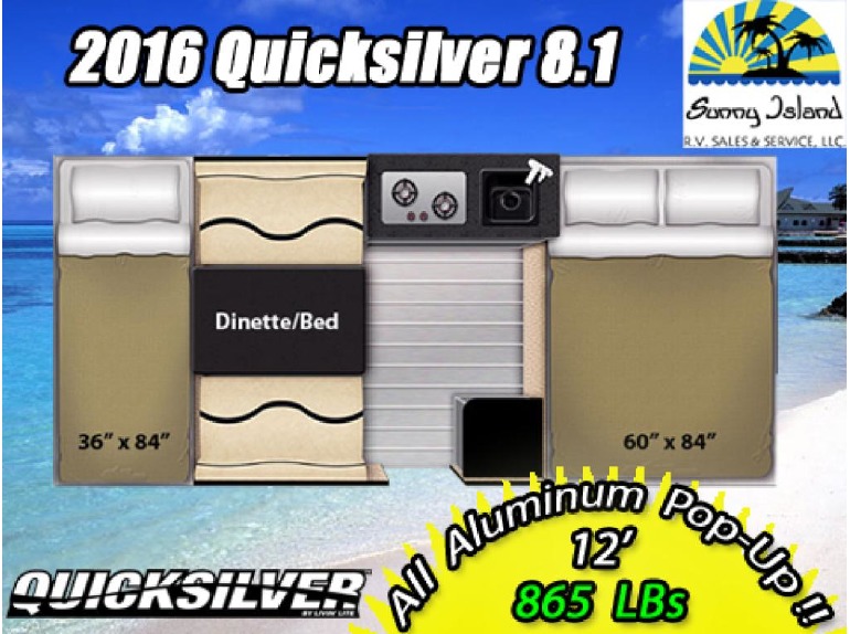 2016 Livin Lite Quicksilver 8.1