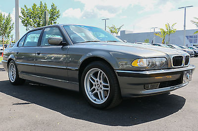 BMW : 7-Series iL 2001 il used 4.4 l v 8 32 v automatic rwd sedan moonroof premium