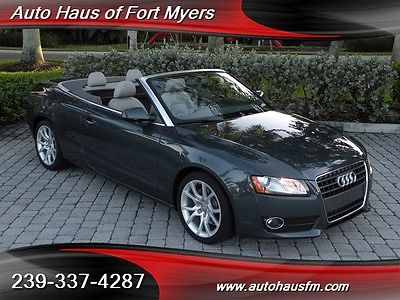 Audi : A5 2.0T Convertible Ft Myers FL We Finance & Ship Nationwide Florida Car Satellite Radio Aux Input CD Player