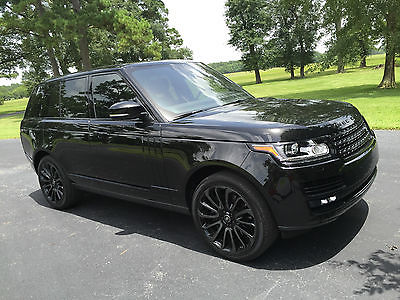 Land Rover : Range Rover Limited Edition Black Limited Edition, Only 300 made!!, All options, Like New