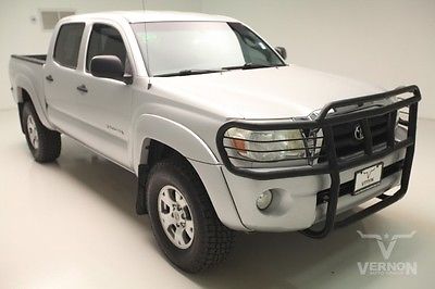 Toyota : Tacoma PreRunner Double Cab 2WD 2005 gray leather trailer hitch v 6 dohc used preowned 115 k miles