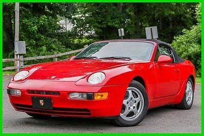 Porsche : 968 Base Convertible 2-Door 1995 porsche 968 6 speed manual 1 owner florida collectible convertible carfax