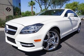 Mercedes-Benz : CLS-Class 12 CLS Class 550 Sedan Diamond White CLS550 1 Owner Arizona Car Only 41k like 2010 2011 2012 2014 2015