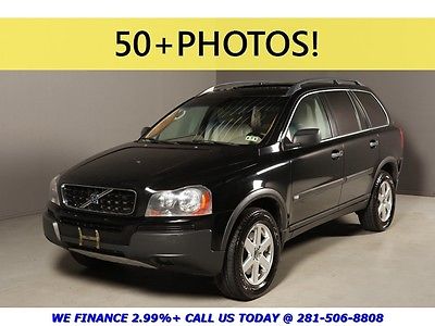 Volvo : XC90 2006 2.5T SUNROOF LEATHER 7PASS 3ROW WOOD 2006 xc 90 2.5 t sunroof leather 7 pass 3 row wood alloys clean carfax