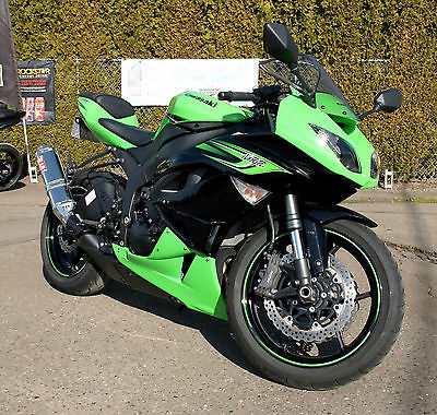 Kawasaki : Ninja 2011 11 kawasaki ninja zx 6 r 636 less than 4 k miles clean title sport bike 600 cc