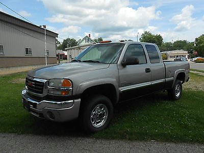 GMC : Sierra 2500 SLE Extended Cab Pickup 4-Door 2500 hd extended cab 4 x 4 duramax diesel excellent running condition