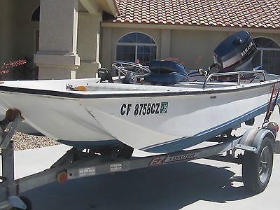 Boston Whaler 13', 30 HP outboard, and EZ load trailer