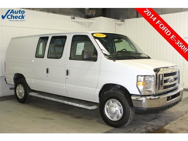 Ford : E-Series Van Commercial Used 14 Ford E250 Savanna Commercial Cargo Van 4.6L V8 Auto Adrain Steel Divider