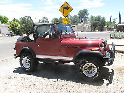Jeep : CJ 1981 jeep cj 7