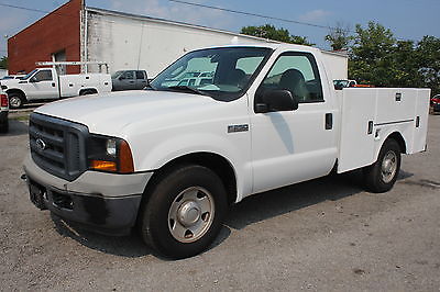 Ford : F-250 REG CAB 8 F TSTAHL UTILITY 5.4 GAS AUTO  EXTRA CLEAN UTILITY WORK TRUCK! READY TO GO BACK TO WORK! CLEAN TEXAS TRUCK!