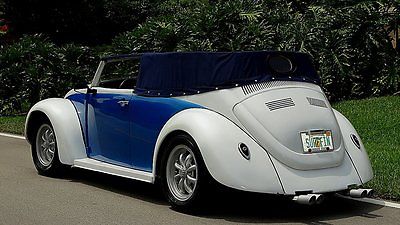 Volkswagen : Beetle - Classic CUSTOM BEETLE 1971 volkswagen beetle custom chopped and lowered removable soft top 1 of a kind