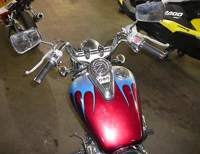Kawasaki : Vulcan 2000 kawasaki vulcan motorcycle vn 800 burgundy custom painted 23467 miles