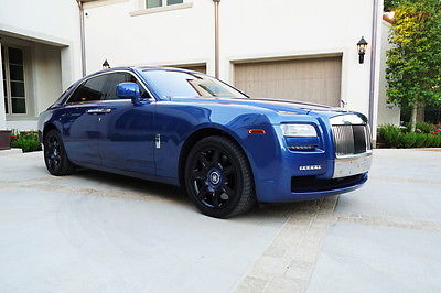 Rolls-Royce : Ghost 4 door 2011 rolls royce ghost provenance metropilitan blue over light cream seashell