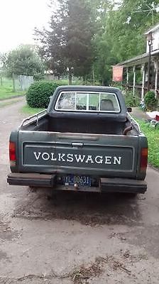 Volkswagen : Rabbit Pickup 1980 vw rabbit gas pick up truck