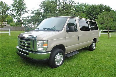 Ford : E-Series Van ECONOLINE E350 SUPER DUTY 2010 ford e 350 passenger van 1 owner well maintained wow look unreal 11 passenger