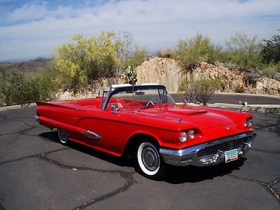 Ford : Thunderbird 1959 ford thunderbird convertible restored like new l k at this arizona car