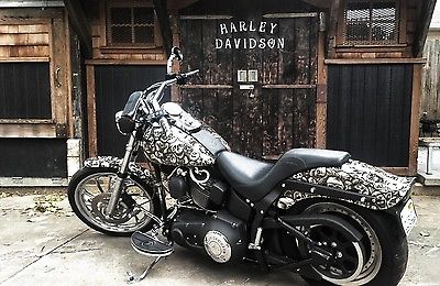 Harley-Davidson : Softail Excellent condition, 9500 miles, 1 of kind w/many custom features, only 2 owners